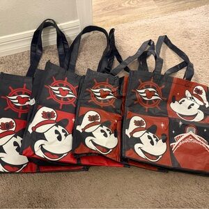 Disney Cruise Line Medium Tote Set of 4